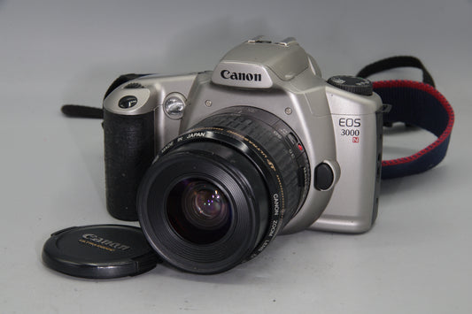 Canon EOS 3000N 35mm Film SLR + EF 35–80mm Lens – VGC – Autofocus – Tested