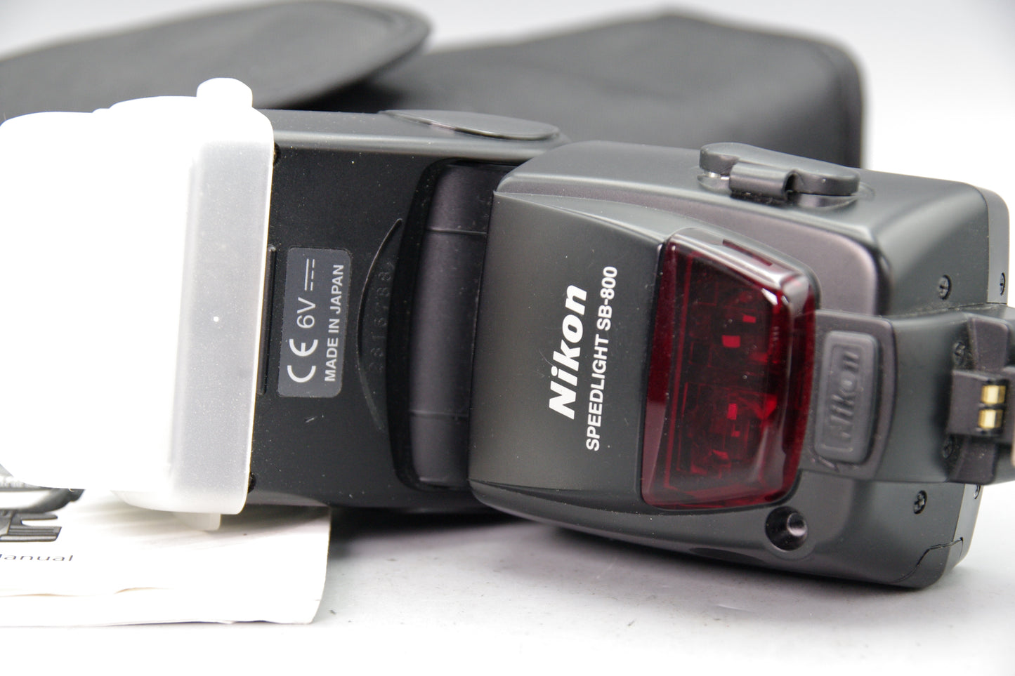 Nikon Speedlight SB-800 Flash Unit  Very Good with Case and Instructions