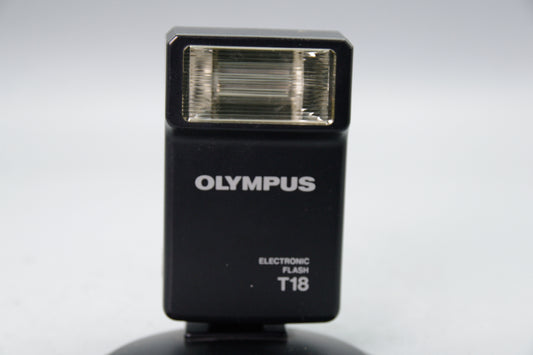 Olympus T‑18 Flash Unit for OM Series Cameras – Very Good Condition