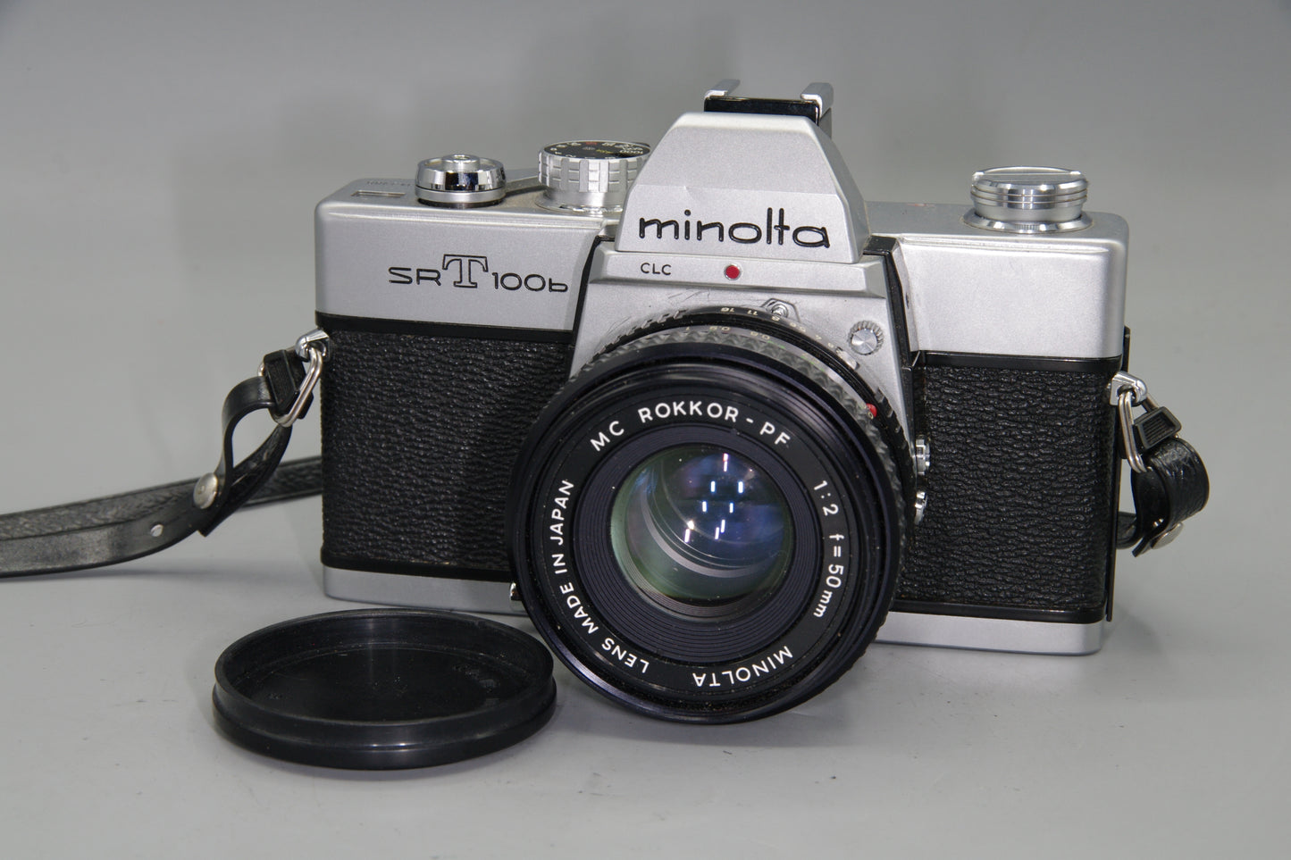 Minolta SR-T100b 35mm SLR + Rokkor 50mm f/2 Lens – Tested – Manual