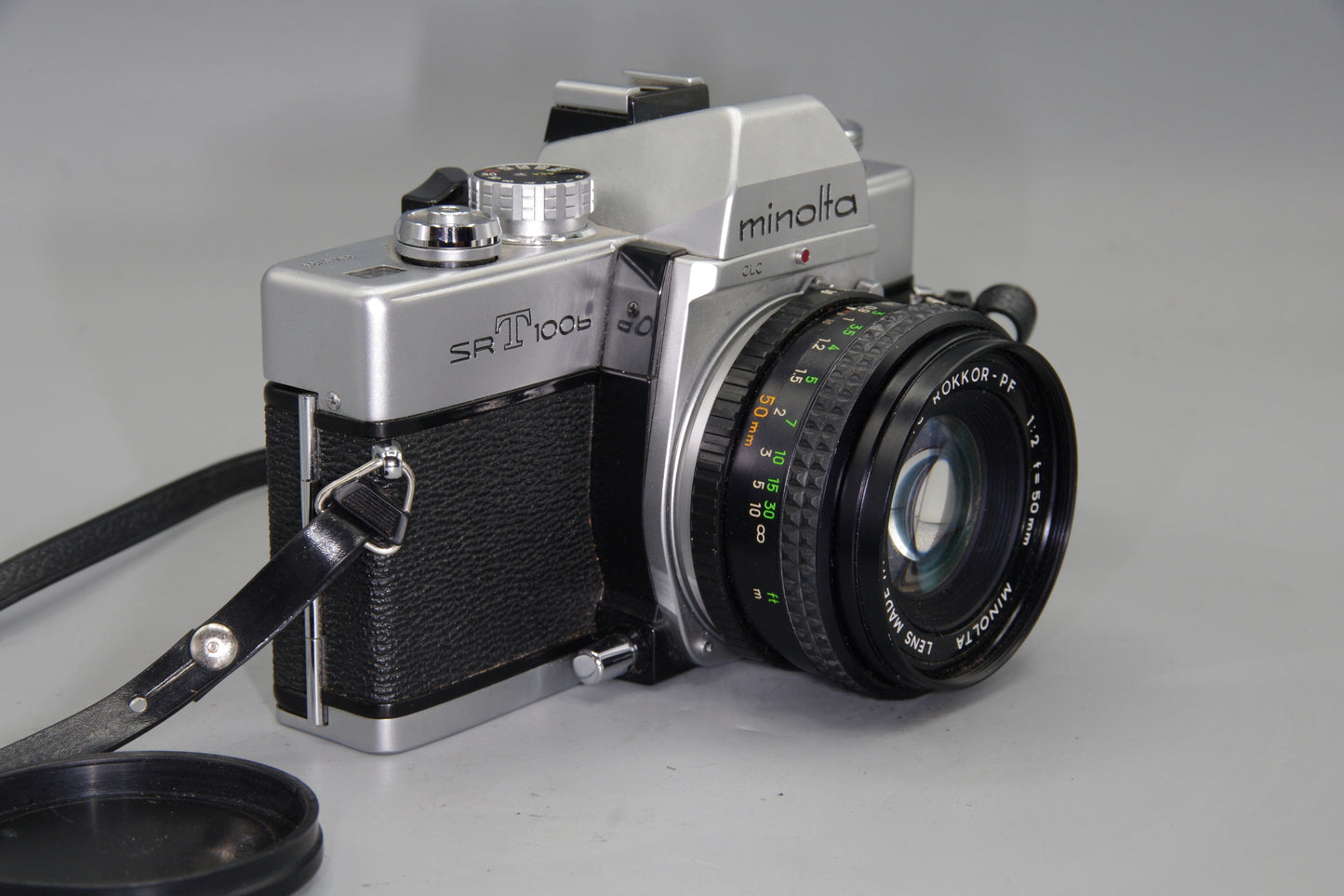 Minolta SR-T100b 35mm SLR + Rokkor 50mm f/2 Lens – Tested – Manual