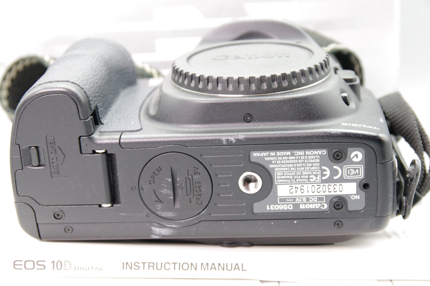 Boxed Canon EOS 10D 6.3MP DSLR- Tested and Working - Excellent