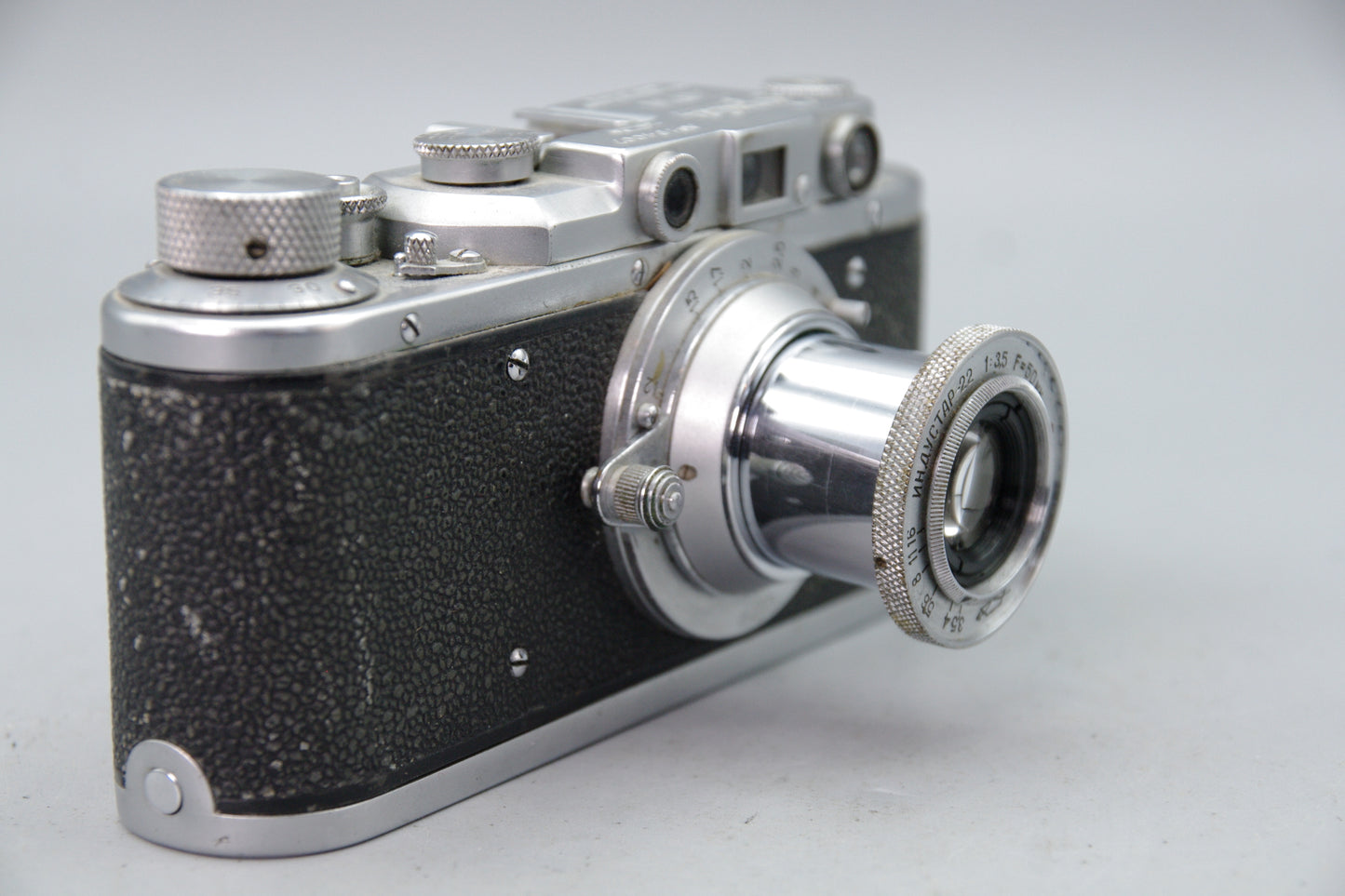 Zorki 1 Rangefinder Camera 1951 + Industar-22 50mm f/3.5 Lens – USSR Leica