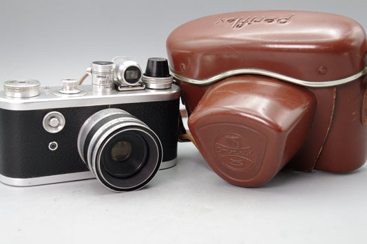 Corfield Periflex 1 35mm Camera with 45mm f/2.8 Lens British Vintage