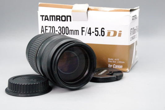 Tamron 70–300mm f/4–5.6 LD Di Macro – Canon EF – Boxed – Pls Read