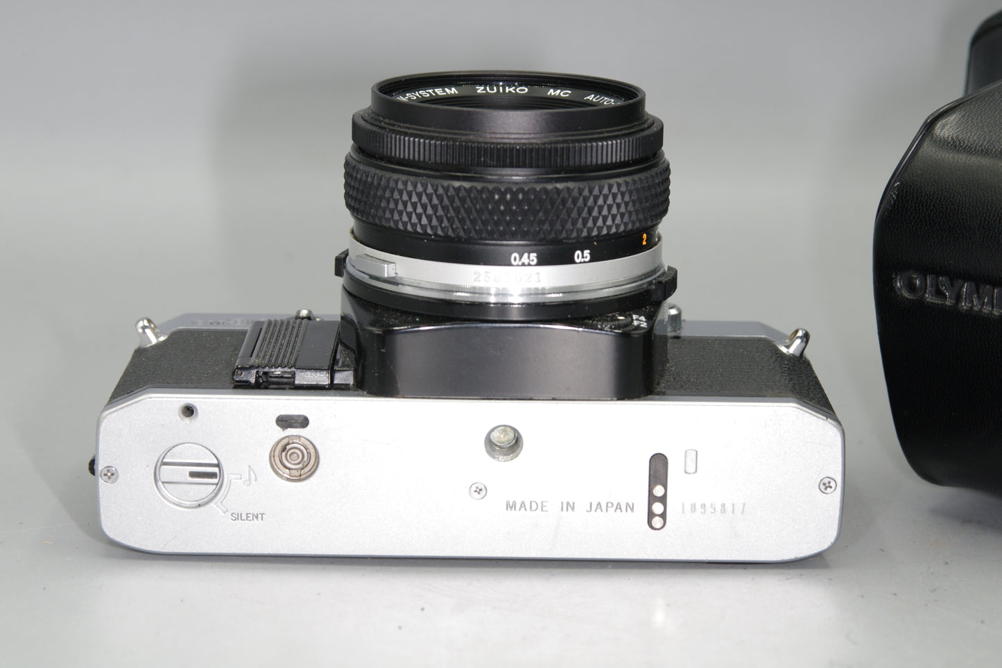 Olympus OM30 35mm SLR Camera with 50mm Lens and Case + New Batteries