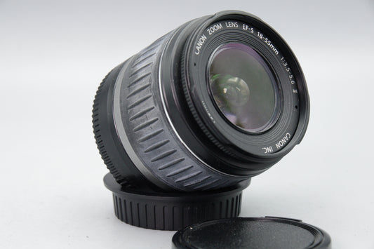 Canon EF-S 18-55mm F3.5-5.6 II Zoom Lens for EOS DSLR – Excellent