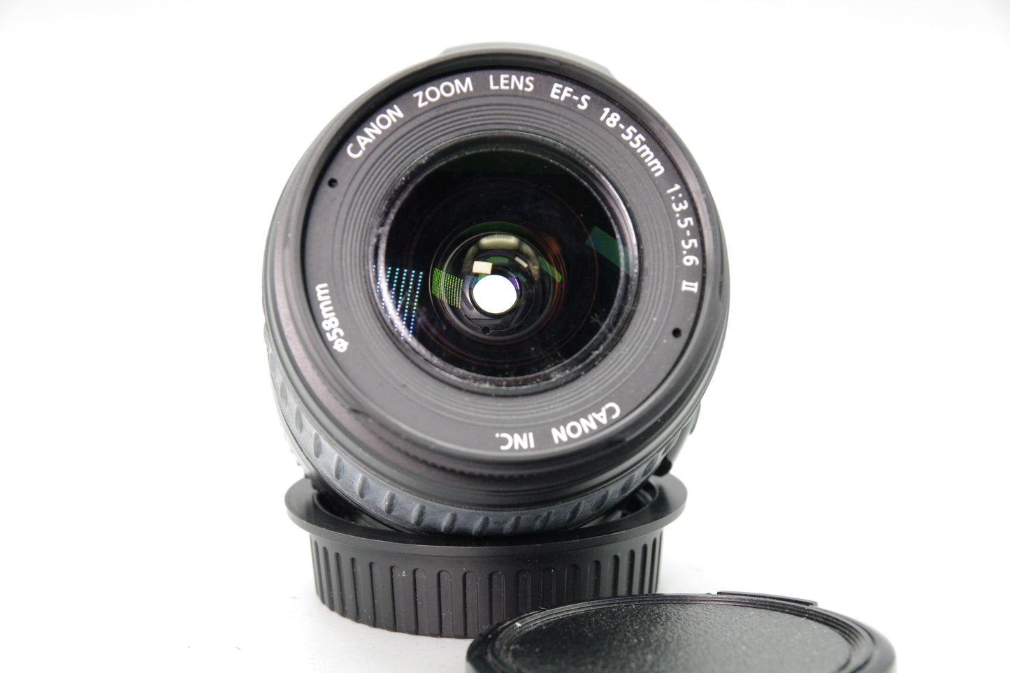 Canon EF-S 18-55mm F3.5-5.6 II Zoom Lens for EOS DSLR – Excellent