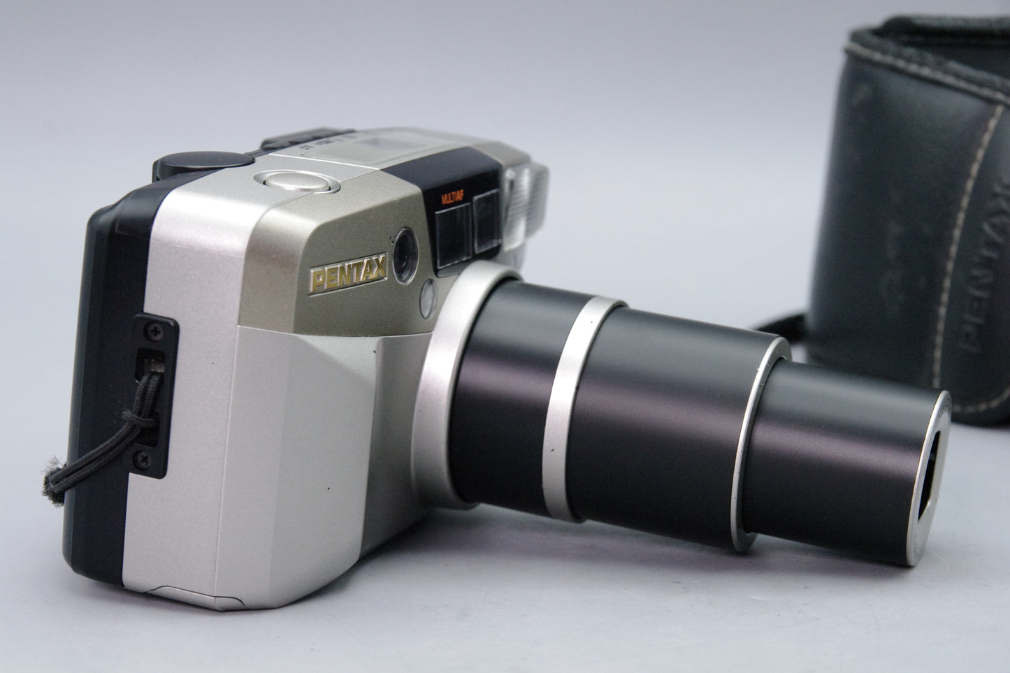 Pentax Espio 140M 35mm Film Camera – Tested & Working – With Case – Very Good