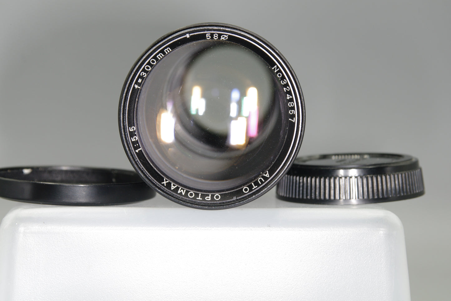 Optomax 300mm F/5.5 Telephoto Lens - Olympus OM Mount