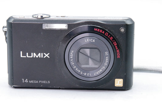 Panasonic Lumix DMC‑FX150 14.7MP Digital Camera – Tested – Very Good – With Battery