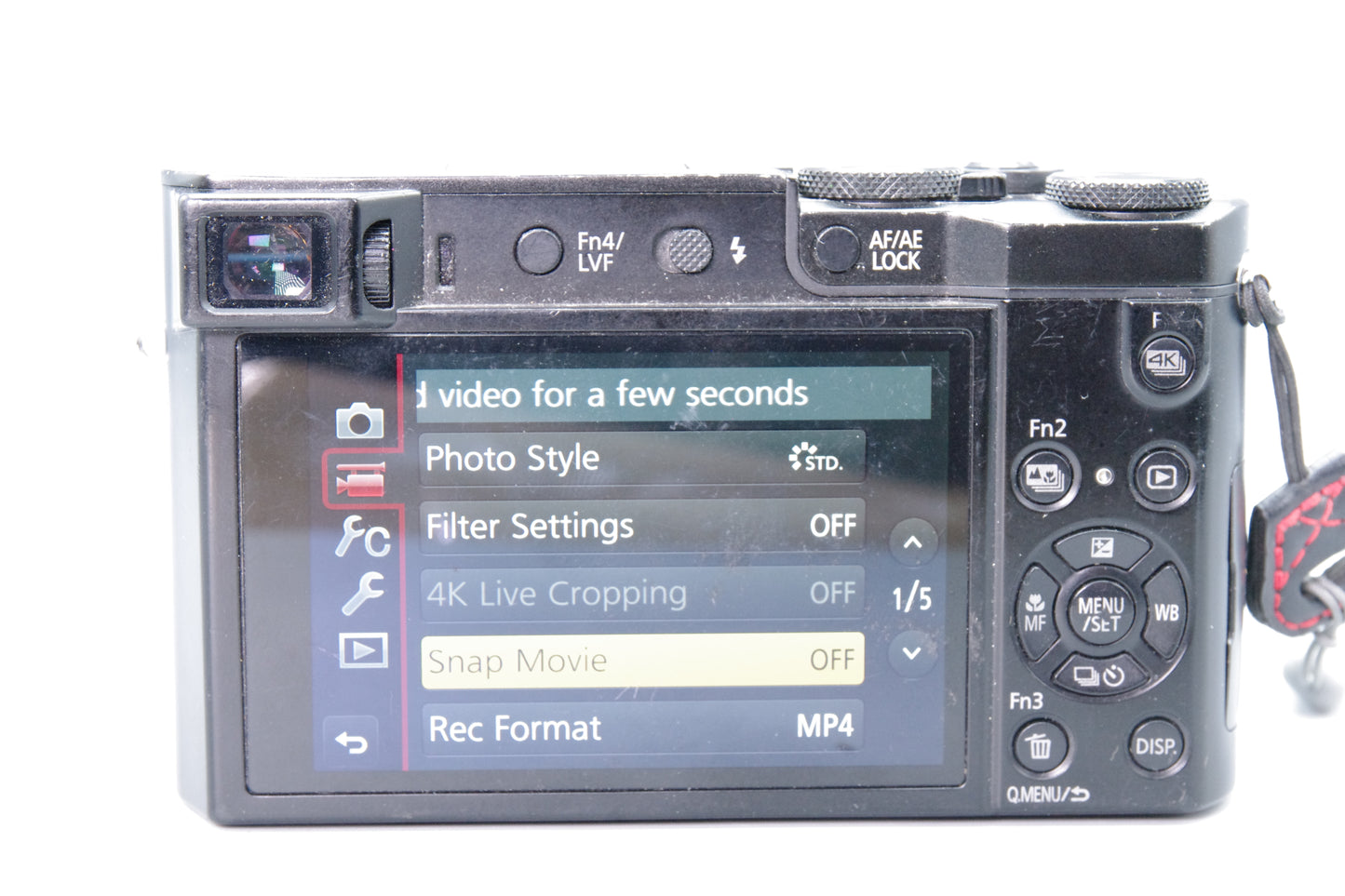Panasonic Lumix DMC‑TZ100 20.1MP Compact Camera – Tested – Signs of Use – Very Good
