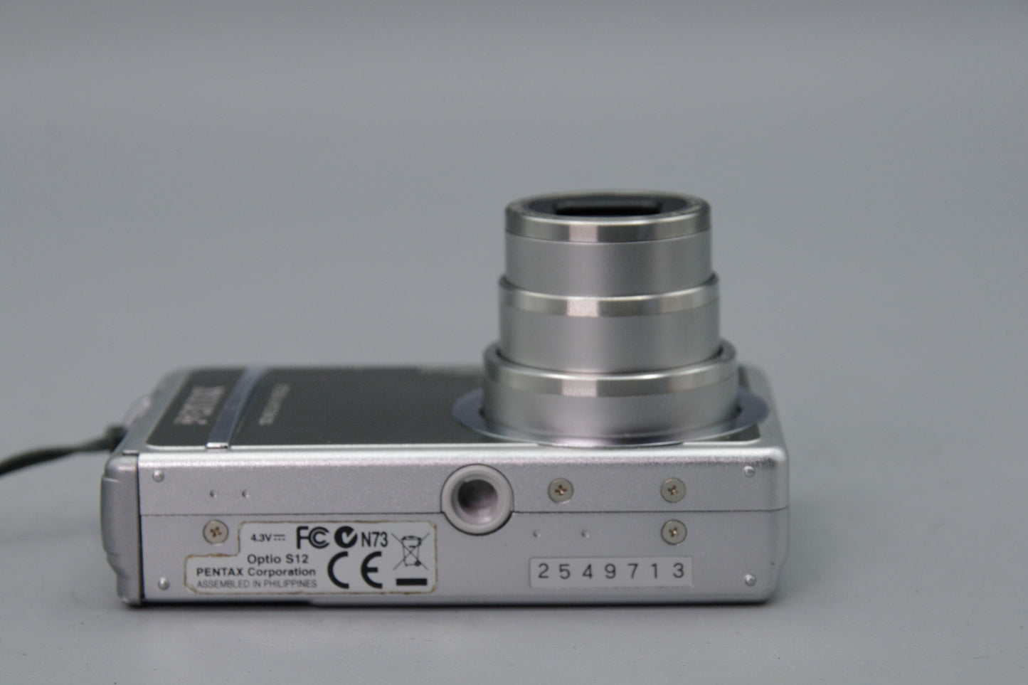 Pentax Optio S12 12MP Ultra‑Compact Digital Camera – VGC