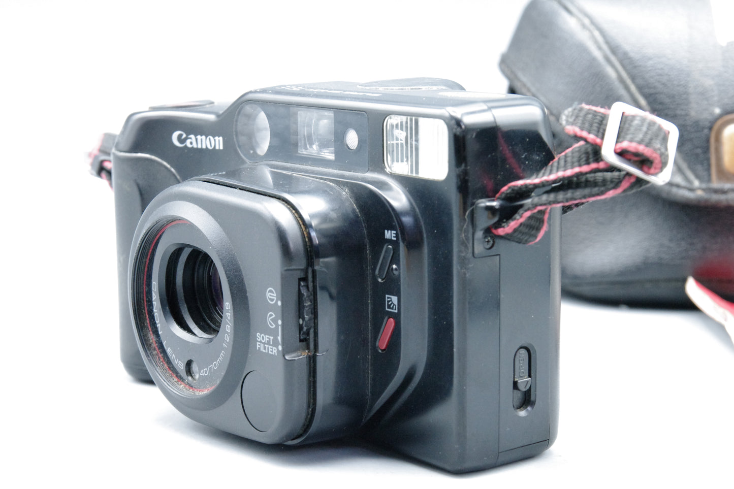 Canon Sure Shot Tele 35mm Film Camera – Tested & Working – Very Good Condition