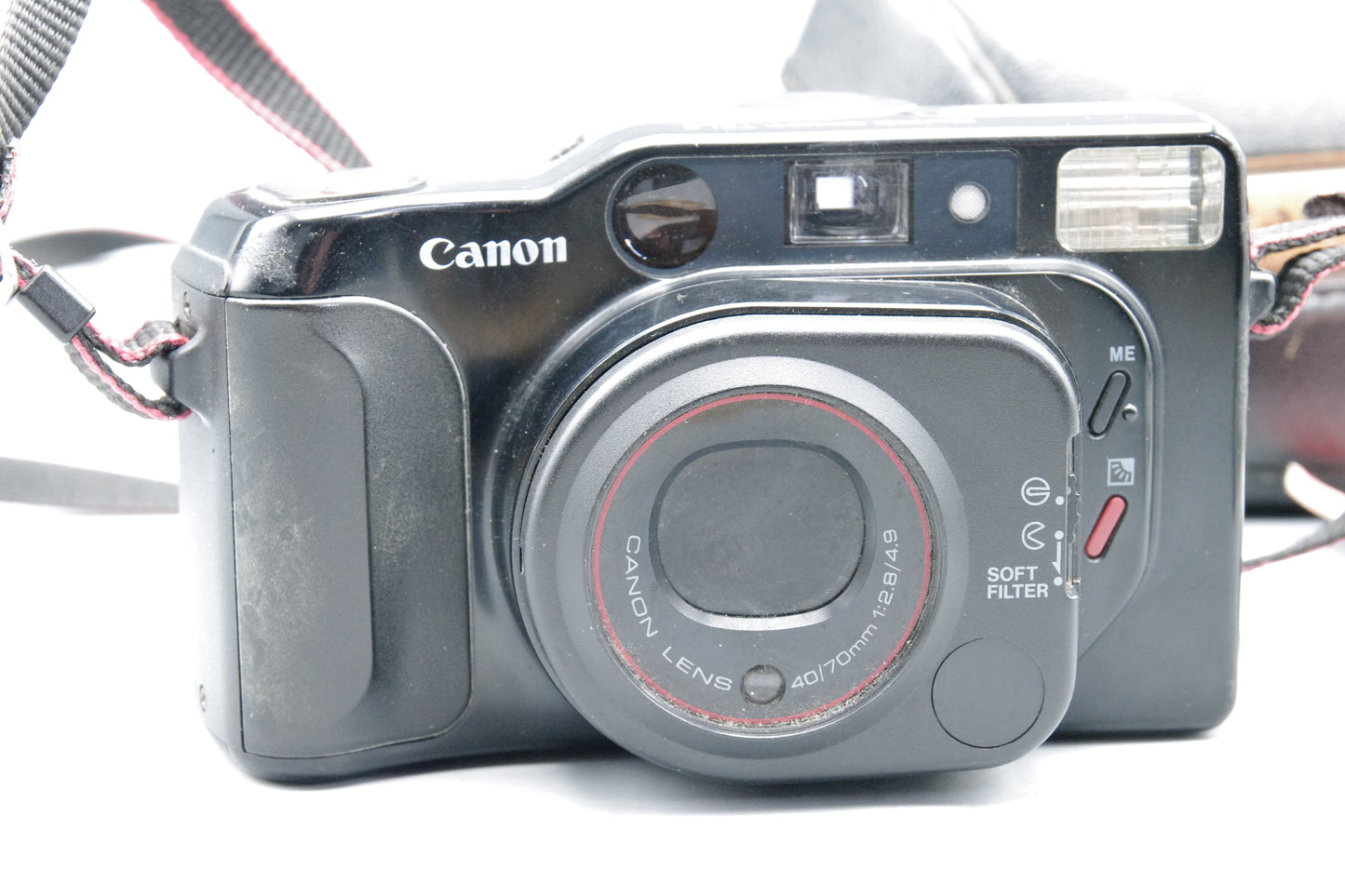 Canon Sure Shot Tele 35mm Film Camera – Tested & Working – Very Good Condition