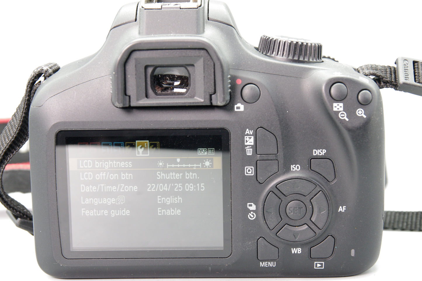 Canon EOS 4000D DSLR 18MP Camera – Low Shutter Count 1676, Excellent