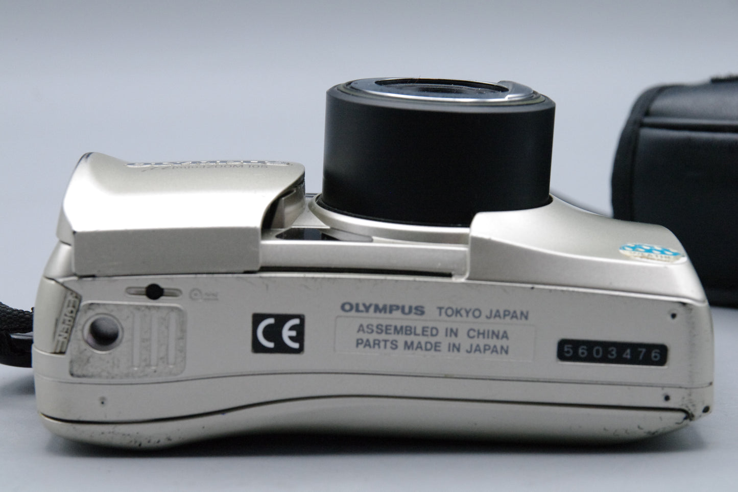 Olympus MJU Zoom 105 Champagne Colour 35mm Film Camera