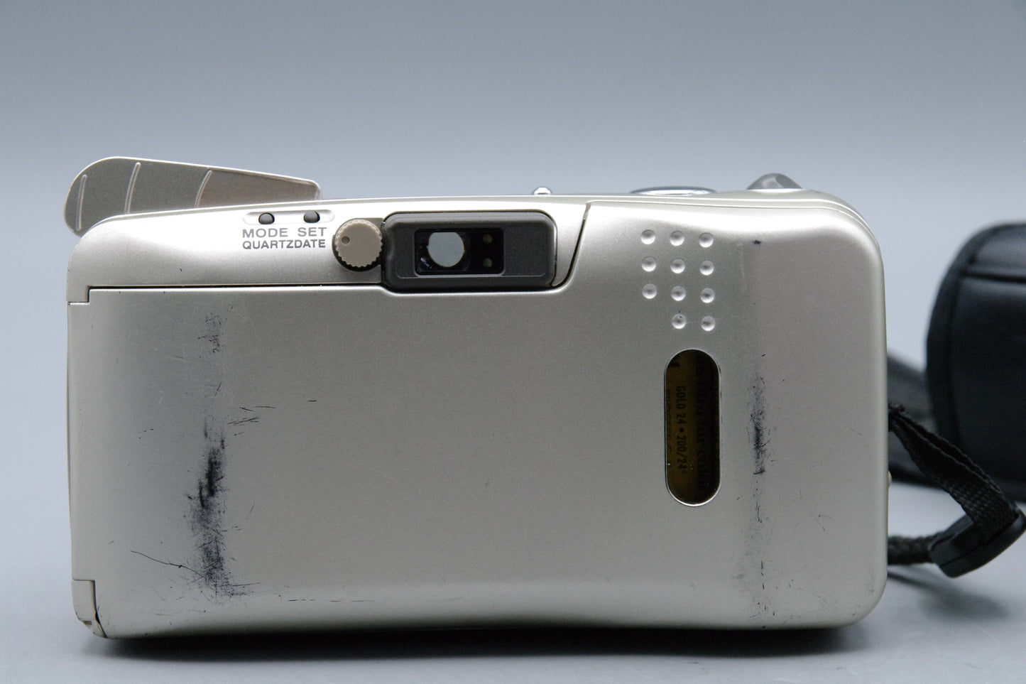 Olympus MJU Zoom 105 Champagne Colour 35mm Film Camera