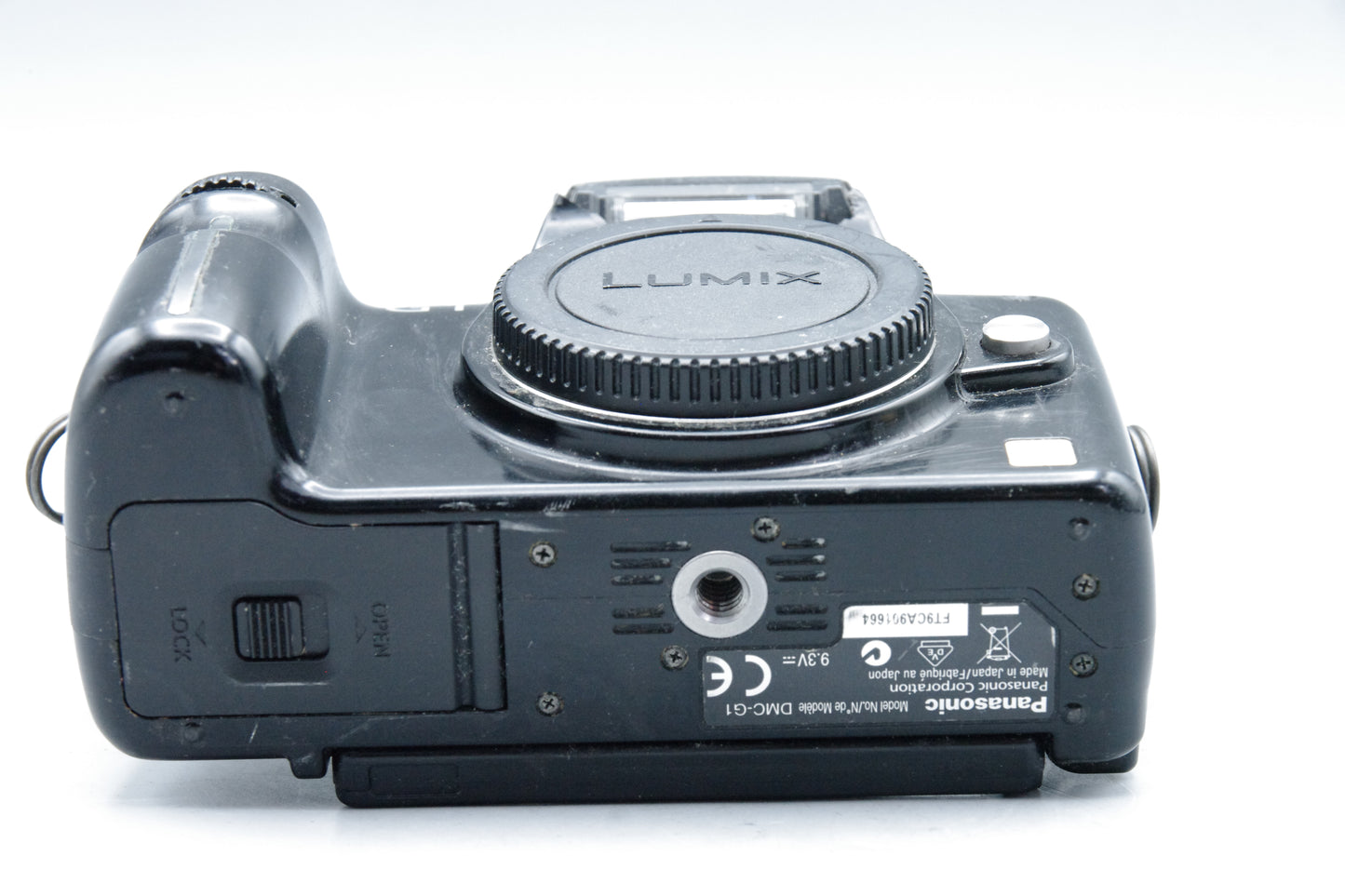 Panasonic Lumix DMC‑G1 12MP Digital Camera – Working – Flash Cover Broken – SC 8091
