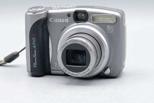Canon PowerShot A710 IS – 7.1MP – 6x Zoom – Image Stabiliser – Compact – Exc