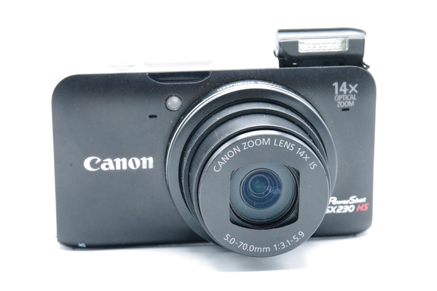 Canon PowerShot SX230 HS 12MP Digital Camera – 14x Zoom, Full HD, GPS