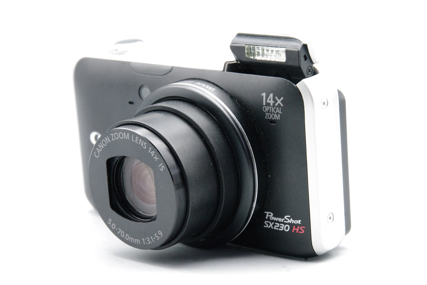Canon PowerShot SX230 HS 12MP Digital Camera – 14x Zoom, Full HD, GPS