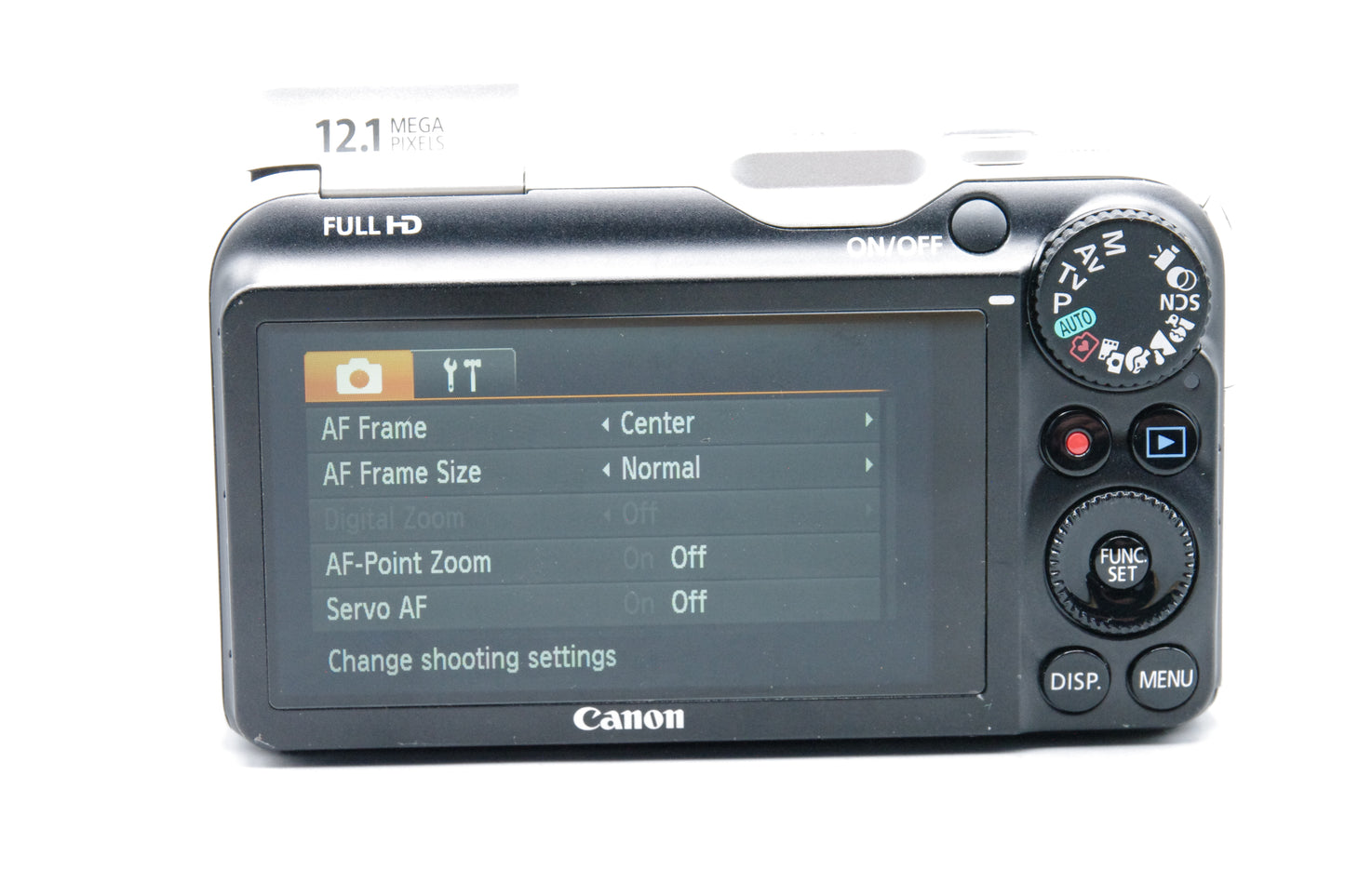 Canon PowerShot SX230 HS 12MP Digital Camera – 14x Zoom, Full HD, GPS