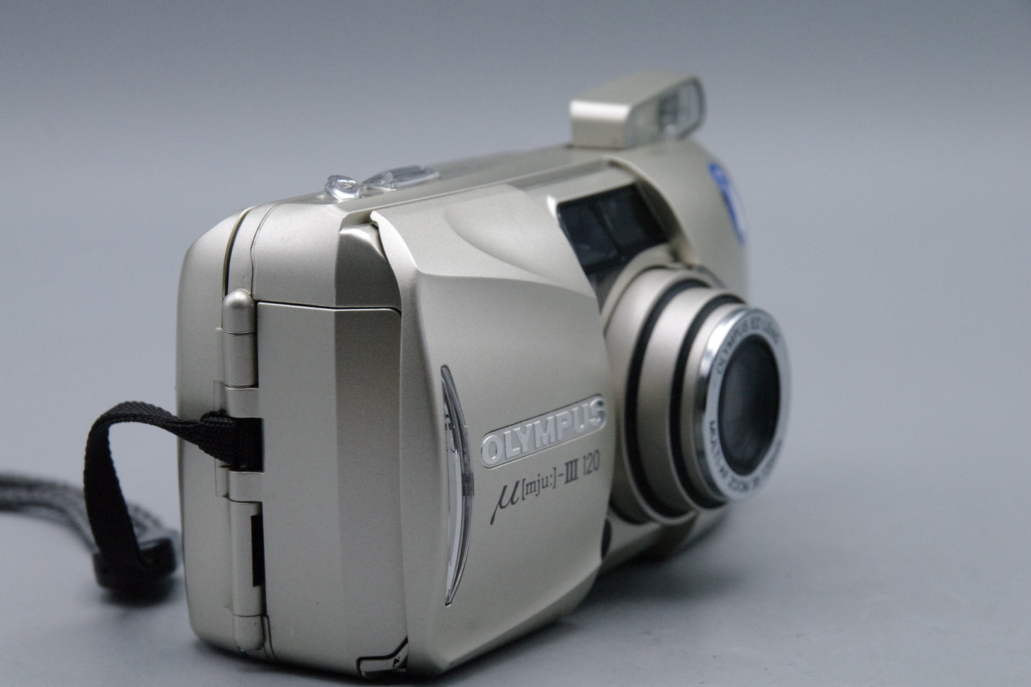 Olympus MJU III Zoom 120 35mm Film Camera – Compact All Weather - VGC