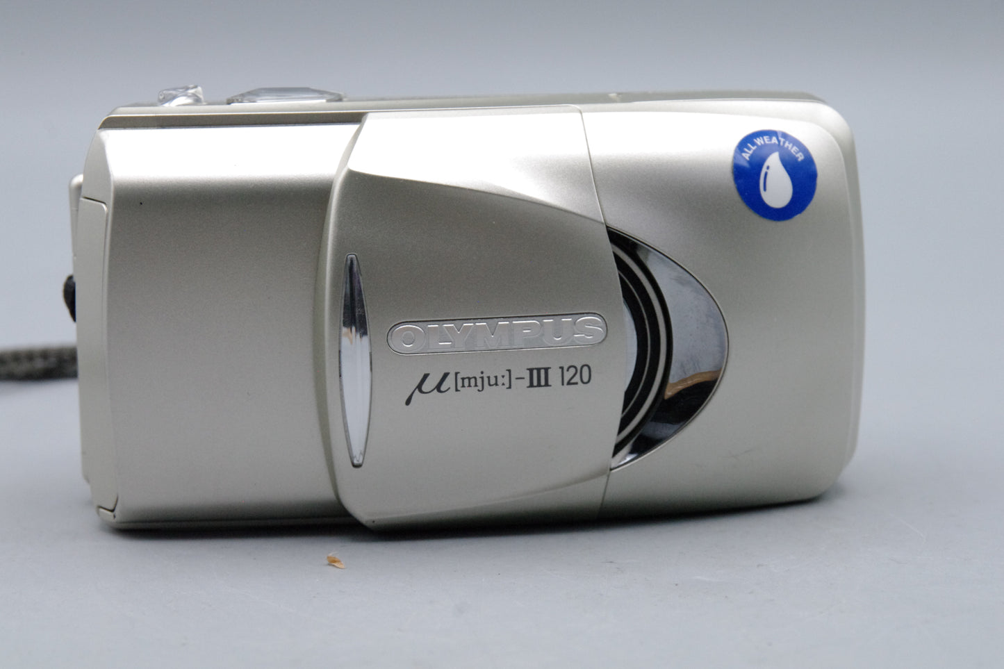 Olympus MJU III Zoom 120 35mm Film Camera – Compact All Weather - VGC