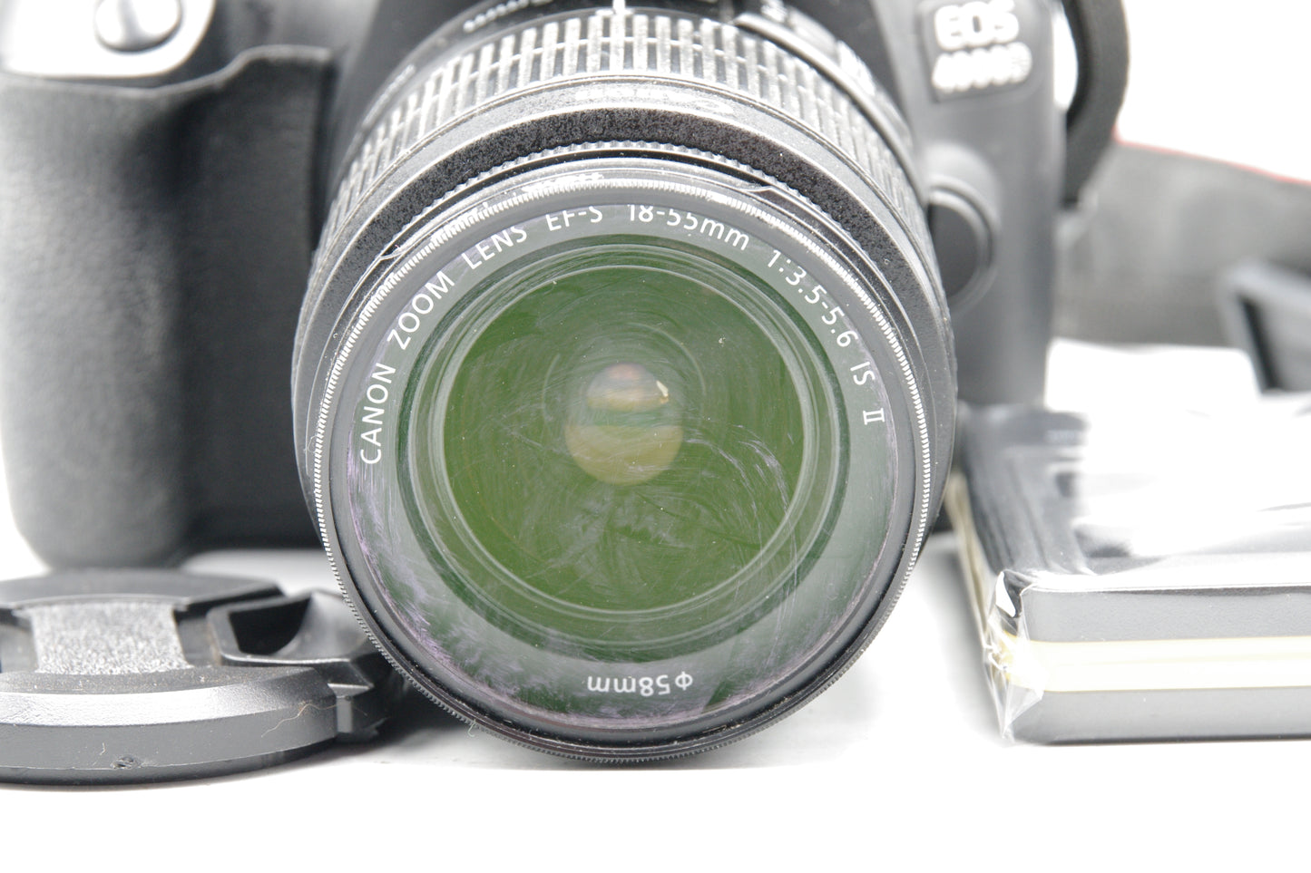 Canon EOS 4000D DSLR 18MP Kit w/ 18-55mm IS II Lens battery and charger