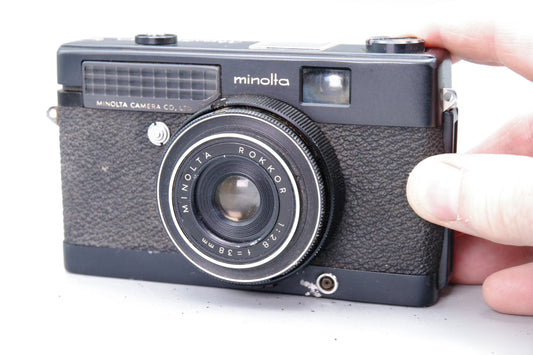 Minolta Minoltina‑P 35mm Film Camera – Working  with issues