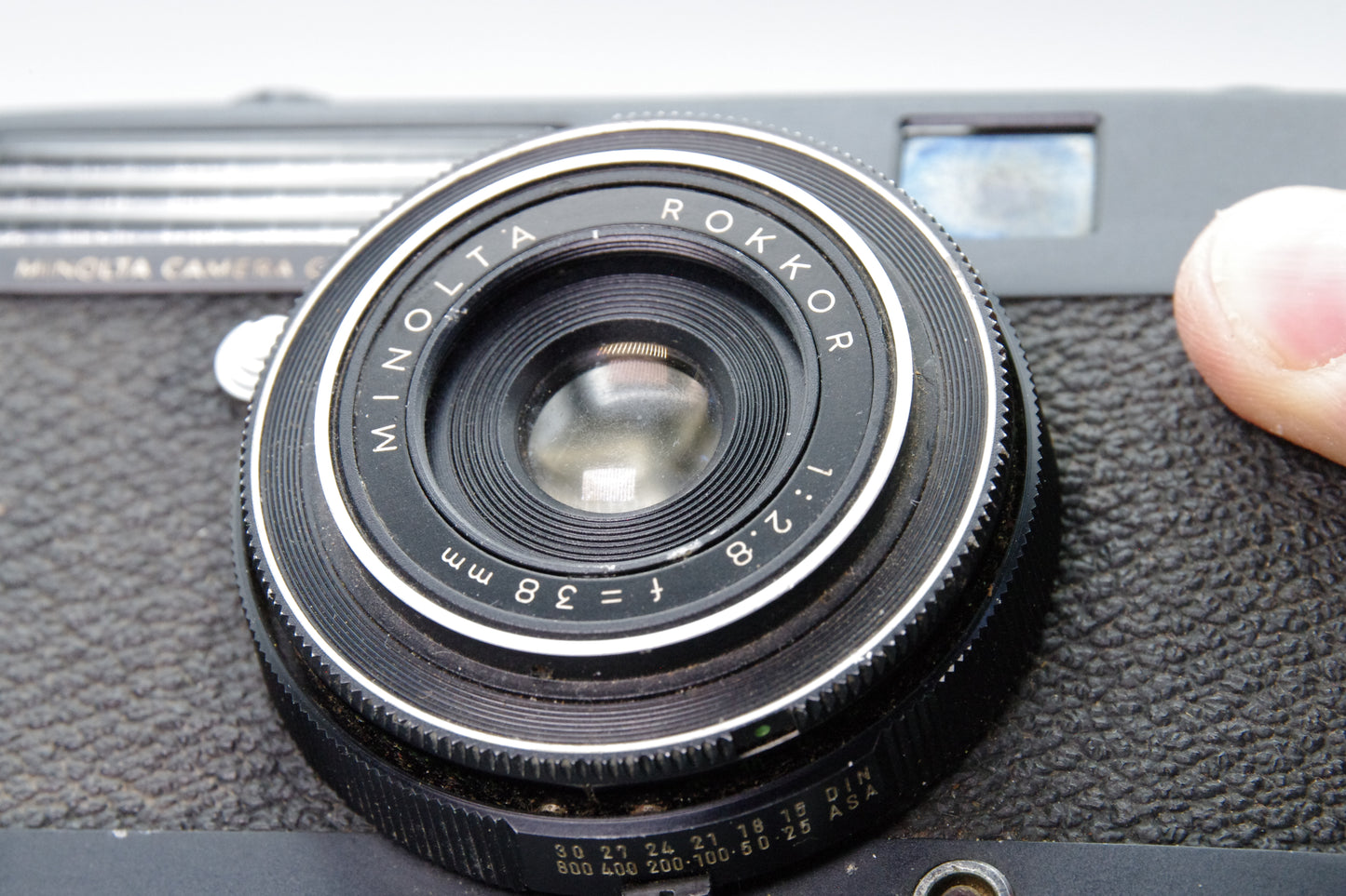 Minolta Minoltina‑P 35mm Film Camera – Working  with issues