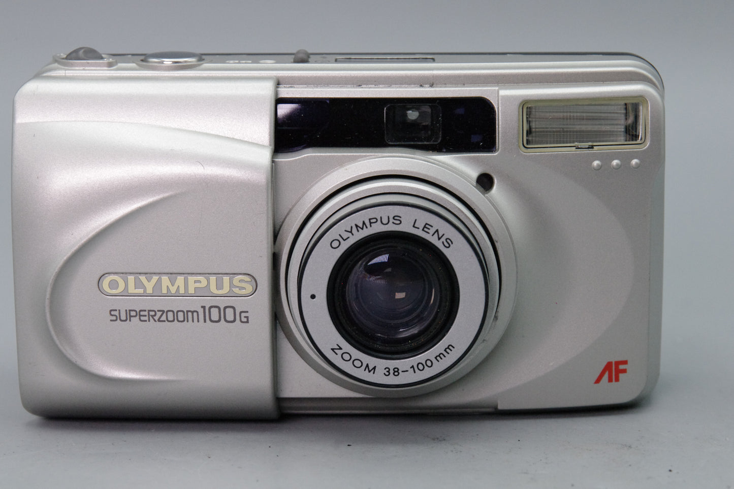 Olympus SuperZoom 100G 35mm Film Camera – Tested &amp; Working – Excellent