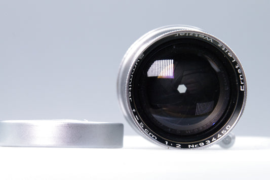 Leitz Summitar 5cm f/2 LTM Lens – Vintage Leica L39 Rangefinder Serviced