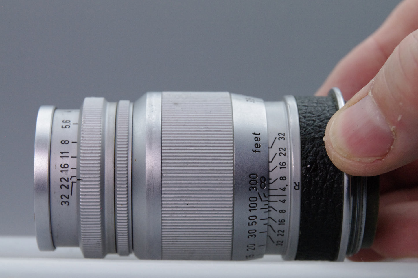 Leitz Wetzlar Elmar 9cm f/4 LTM Lens – 1957 Leica Screw Mount – Serviced