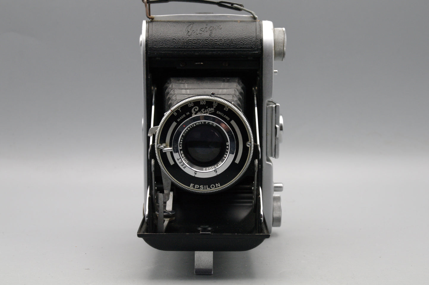 Ensign Ranger Special – Ensar 105mm F/4.5 Lens – Folding 120 Camera