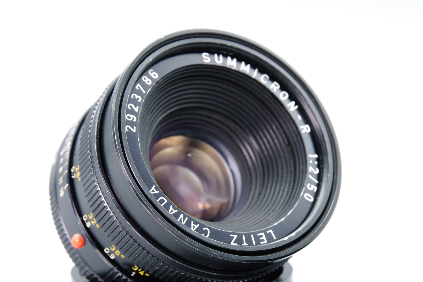 Leitz Canada Summicron-R 50mm f/2 Lens – Leica R Mount – 3rd Cam - Serviced