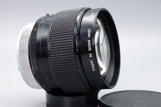 Canon FD 85mm f/1.2 S.S.C. Aspherical Lens – Serviced – Excellent Condition