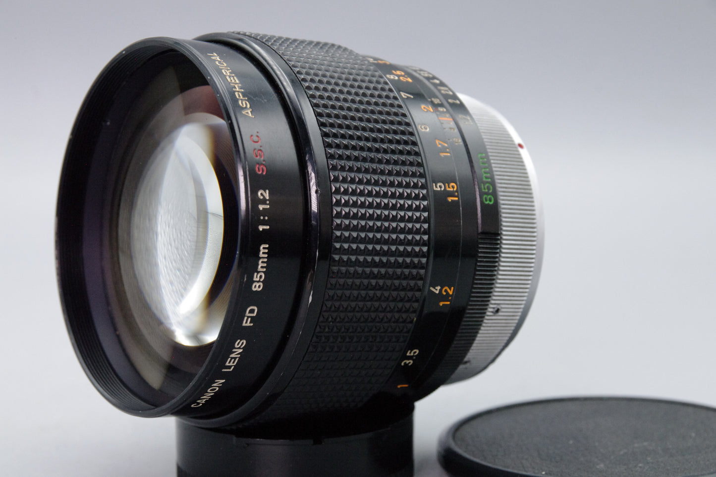 Canon FD 85mm f/1.2 S.S.C. Aspherical Lens – Serviced – Excellent Condition