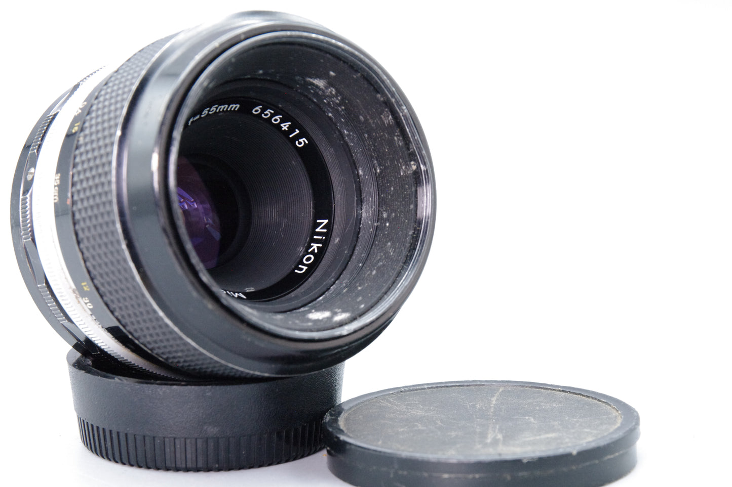 Nikon Micro‑Nikkor 55mm f/3.5 Non‑AI Macro Lens – Serviced – VGC