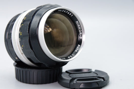 Nikon Nikkor‑P 105mm f/2.5 Pre‑AI Lens – Nippon Kogaku – Serviced – Excellent