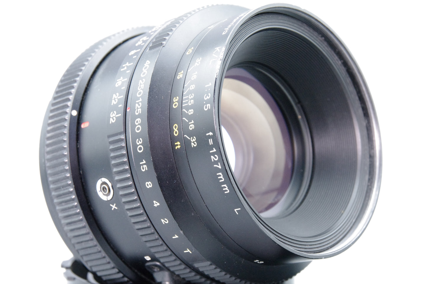 Mamiya 127mm f/3.5 K/L Lens – RB/RZ Mount – Serviced – Excellent Condition