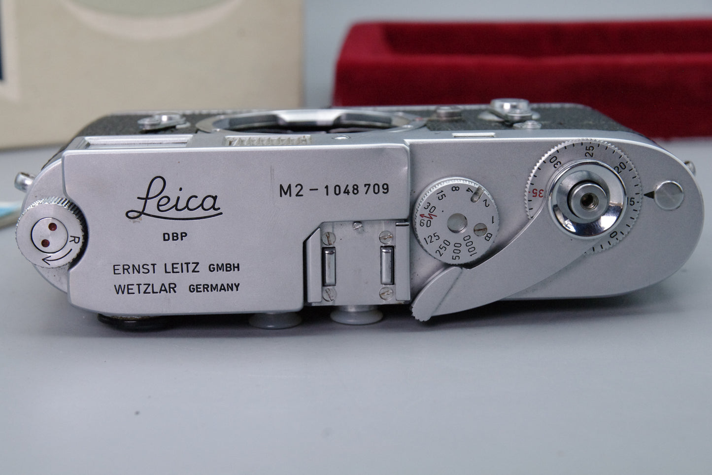 Leica M2 Rangefinder Body – 1962 – Matching Serial Box & Instructions – VGC