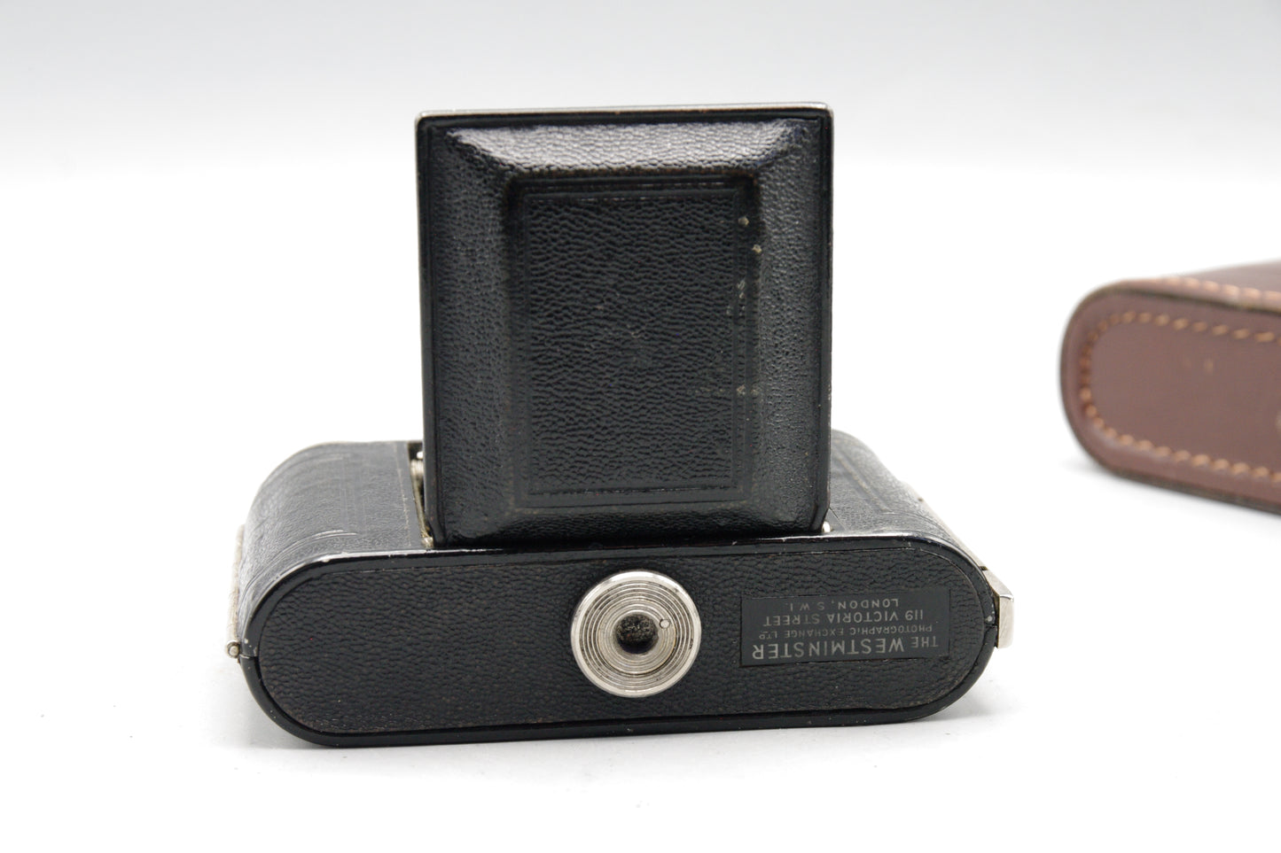 Nagel Vollenda 127 Folding Camera Tessar 5cm f2.8 Lens & Case  Vintage German