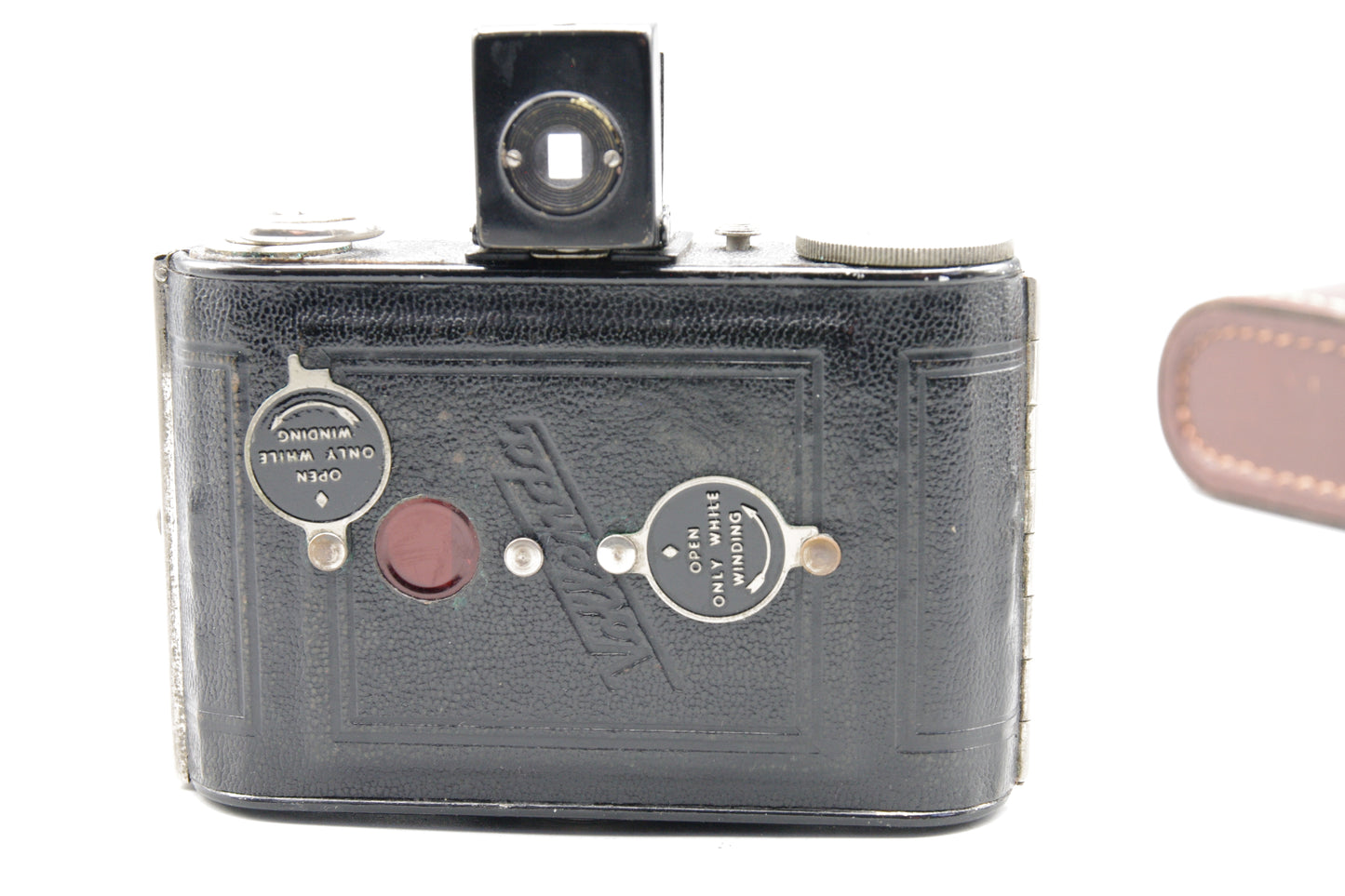 Nagel Vollenda 127 Folding Camera Tessar 5cm f2.8 Lens & Case  Vintage German