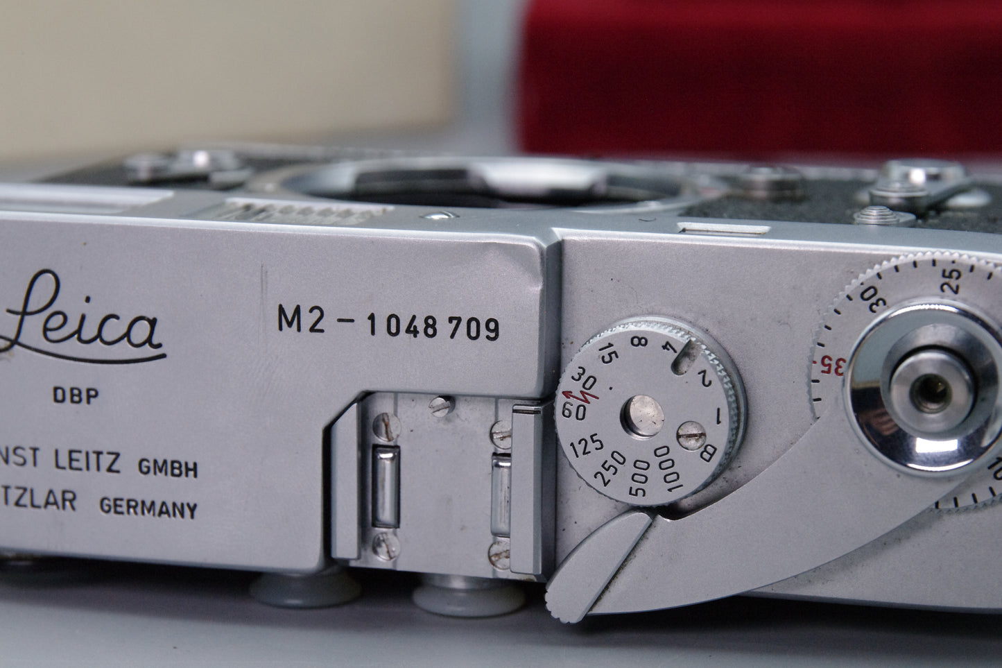Leica M2 Rangefinder Body – 1962 – Matching Serial Box & Instructions – VGC