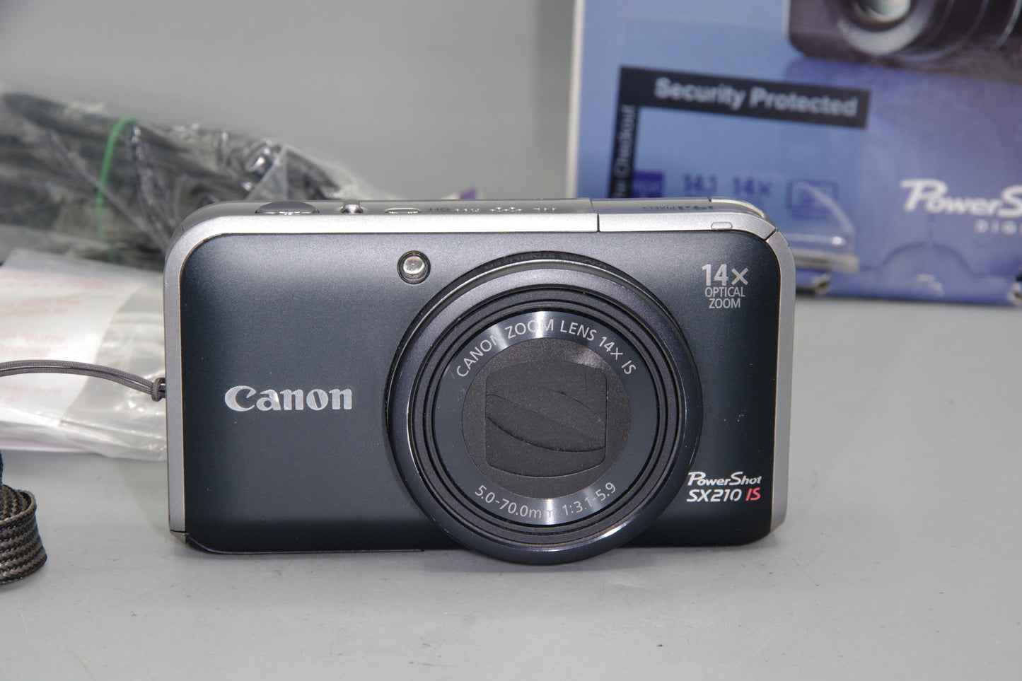 Canon PowerShot SX210 IS 14MP Compact Camera 14x Zoom HD - Boxed