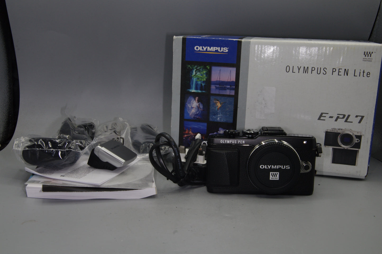 Olympus PEN E-PL7 16MP Mirrorless Camera M4/3 Mint S/C 65