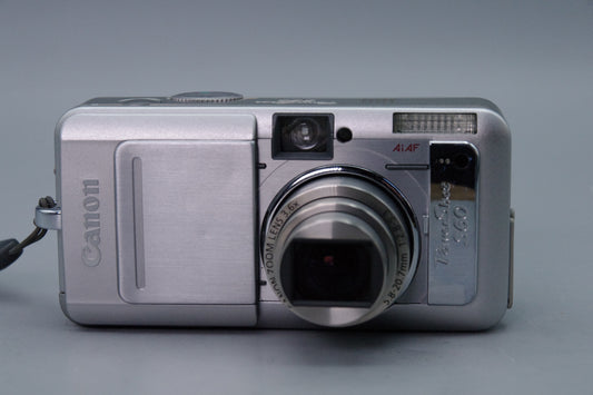 Canon PowerShot S60 – 5MP Compact Digital Camera – Excellent Condition – Tested