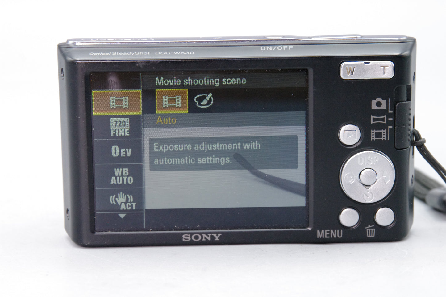 Sony Cyber‑shot DSC‑W830 20.1MP Compact Digital Camera – Excellent Condition